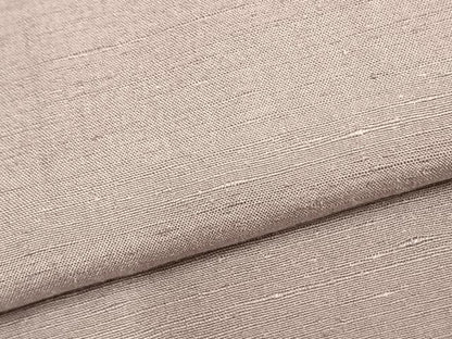 平和屋着物▽上質な紬 単衣 色無地 紅藤色 正絹 逸品 AAAZ9615fy