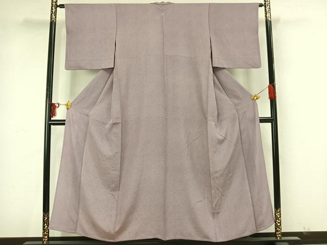 平和屋着物▽江戸小紋　単衣　鮫小紋柄　正絹　逸品　AAAZ9616fy