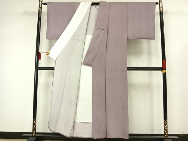 平和屋着物▽江戸小紋　単衣　鮫小紋柄　正絹　逸品　AAAZ9616fy