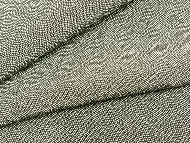 平和屋着物▽江戸小紋　彫士：双光・染士：伊智郎　単衣　鮫小紋柄　正絹　逸品　AAAZ9621fy