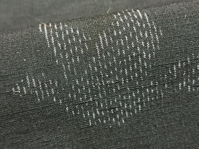 平和屋着物▽上質な紬 単衣 飛鳥文 正絹 逸品 AAAZ9638fy