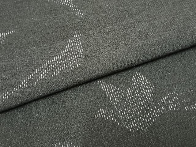 平和屋着物▽上質な紬 単衣 飛鳥文 正絹 逸品 AAAZ9638fy