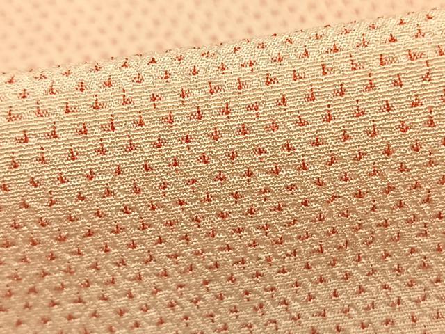 平和屋着物▽本塩沢 単衣 やまだ織 蚊絣 証紙付き 正絹 逸品 未使用 AAAZ9639fy