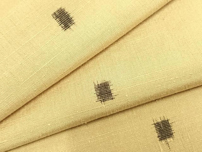 平和屋着物▽上質な紬 単衣 色紙文 正絹 逸品 未使用 AAAZ9659fy