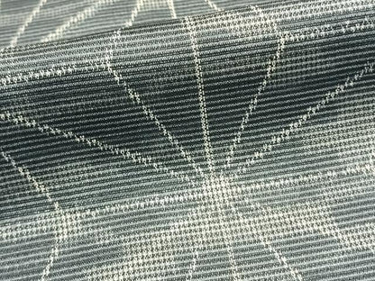平和屋着物▽上質な紬 単衣 麻の葉文様 正絹 逸品 AAAZ9674fy