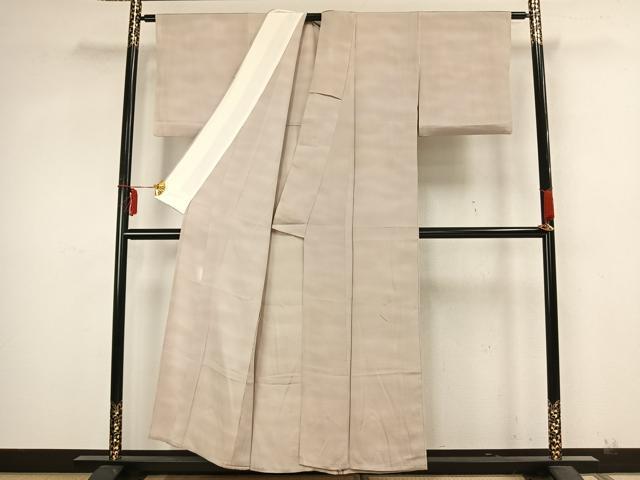 平和屋着物▽上質な小紋 単衣 作家物 霞文 暈し染め 正絹 逸品 AAAZ9675fy