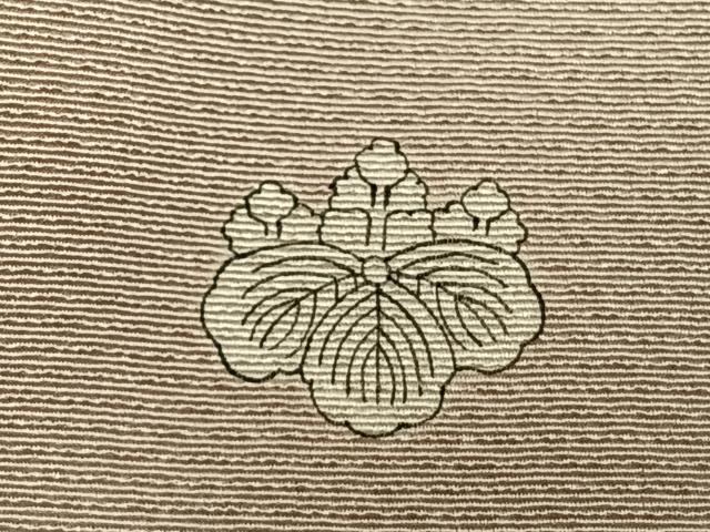 平和屋着物▽上質な小紋 単衣 作家物 霞文 暈し染め 正絹 逸品 AAAZ9675fy