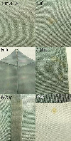 平和屋着物▽虹色創家 本郷大田子 小紋 単衣 霞文 暈し染め 正絹 逸品 AAAZ9679fy