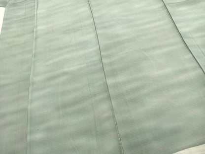 平和屋着物▽虹色創家 本郷大田子 小紋 単衣 霞文 暈し染め 正絹 逸品 AAAZ9679fy