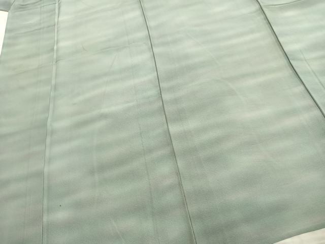 平和屋着物▽虹色創家 本郷大田子 小紋 単衣 霞文 暈し染め 正絹 逸品 AAAZ9679fy