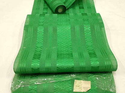 平和屋着物＊夏物 本場筑前博多織 名古屋帯 反物 紗献上 正絹 逸品 未使用 AAAZ9889ay