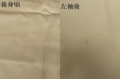 平和屋着物●訪問着 友禅 駒刺繍 雪輪重ね花文 金彩 正絹 逸品 AABA0085zg
