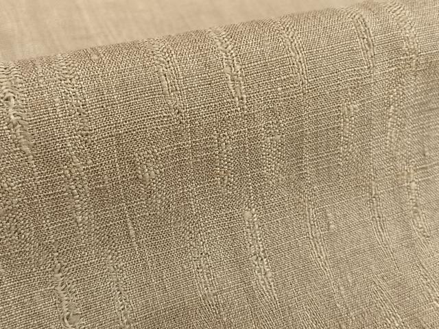 平和屋着物●上質な紬　色無地　柴染色　正絹　逸品　AABA0093zg