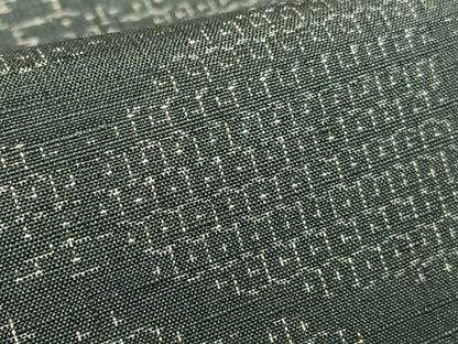 平和屋着物●結城紬 100亀甲 雪輪重ね花文 正絹 逸品 AABA0113zg
