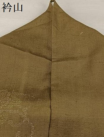 平和屋着物●結城紬 80亀甲 飛び亀甲柄 正絹 逸品 AABA0115zg