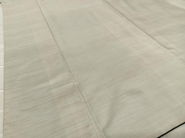 平和屋着物●本場縞大島紬 白大島 正絹 逸品 AABA0154zg