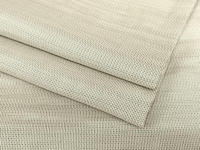 平和屋着物●本場縞大島紬 白大島 正絹 逸品 AABA0154zg