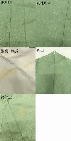 平和屋着物●江戸小紋 鮫小紋柄 正絹 逸品 AABA0234zg
