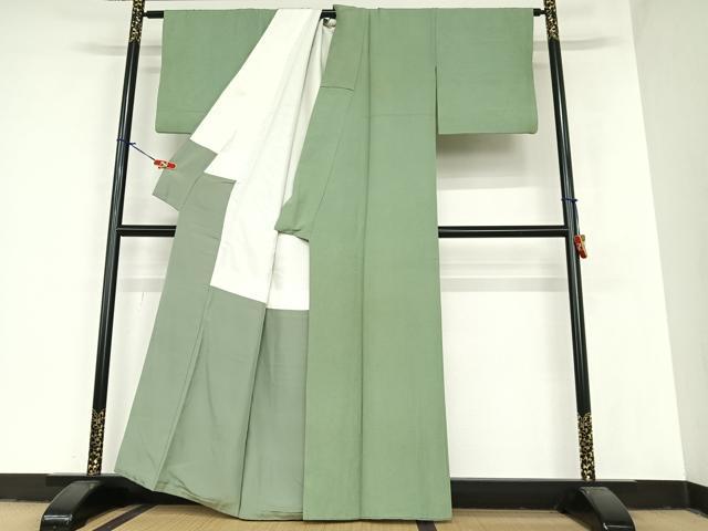 平和屋着物●江戸小紋 鮫小紋柄 正絹 逸品 AABA0234zg