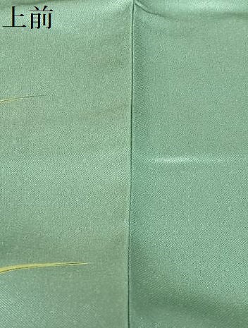平和屋着物●訪問着 手描き 駒刺繍 光琳菊 暈し染め 金彩 正絹 逸品 未使用 AABA0298zg