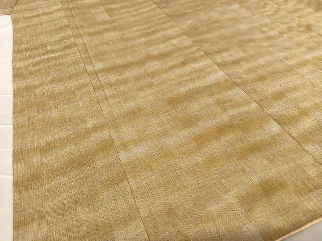 平和屋着物●上質な紬　霞文　正絹　逸品　AABA0302zg