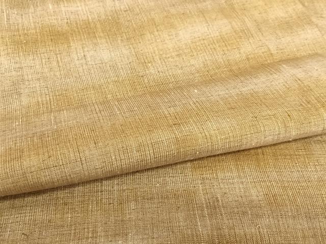 平和屋着物●上質な紬　霞文　正絹　逸品　AABA0302zg
