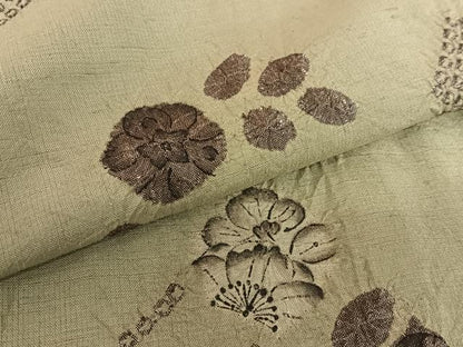 平和屋着物●上質な紬　辻が花　絞り　正絹　逸品　AABA0303zg