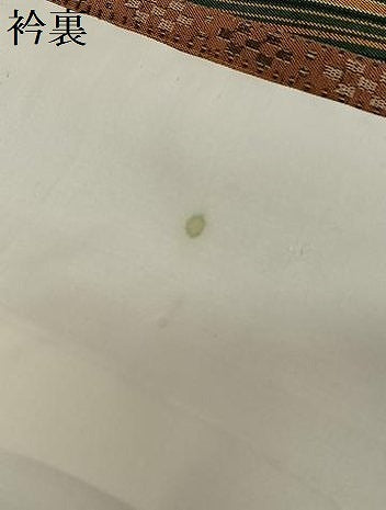 平和屋着物●上質な紬 間道 正絹 逸品 AABA0309zg