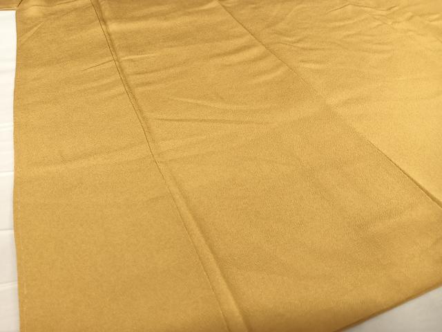 平和屋着物●田中一世 一世染 色無地 桑茶色 正絹 逸品 AABA0315zg