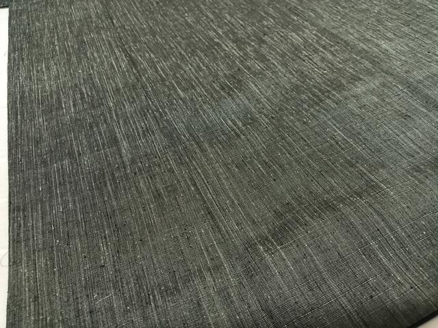 平和屋着物●男性 紬 アンサンブル 檳榔子染色 正絹 逸品 AABA0324zg