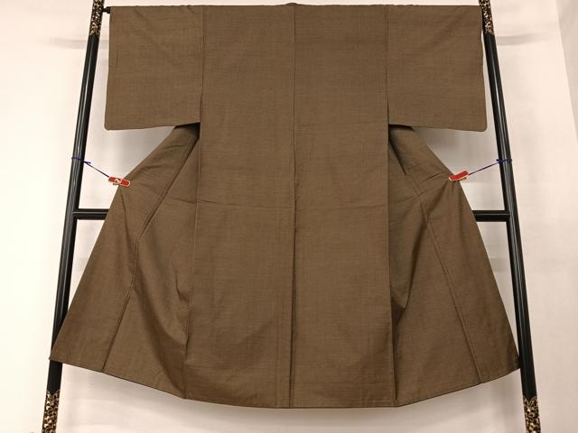 平和屋着物●男性　本場大島紬　アンサンブル　100亀甲　総詰　正絹　逸品　AABA0352zg