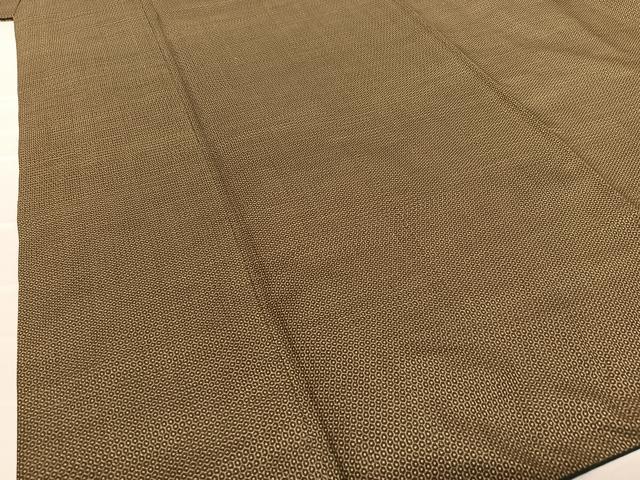 平和屋着物●男性　本場大島紬　アンサンブル　100亀甲　総詰　正絹　逸品　AABA0352zg
