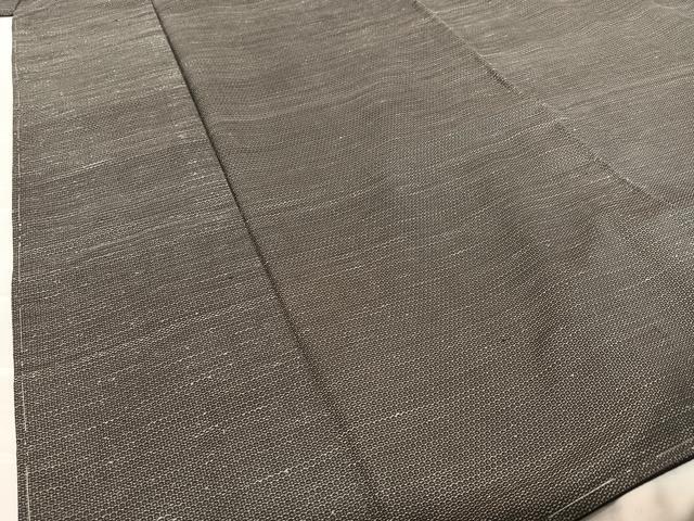 平和屋着物●男性　紬　アンサンブル　亀甲文様　正絹　逸品　AABA0355zg