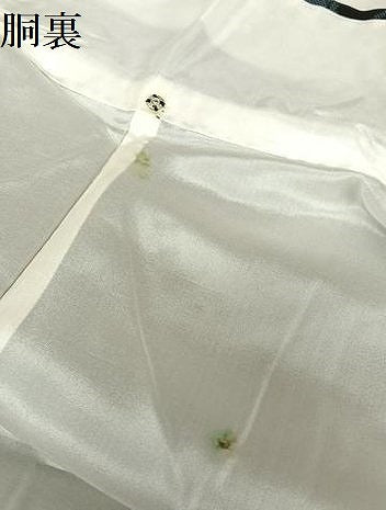 平和屋着物●上質な紬　幾何学文様　正絹　逸品　未使用　AABA0375zg