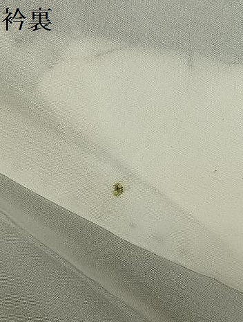 平和屋着物●上質な紬　花唐草文　正絹　逸品　AABA0381zg