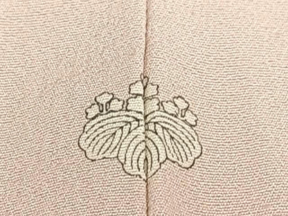 平和屋着物●本加賀友禅作家 明博 色留袖 草花文 正絹 逸品 未使用 AABA0424zg