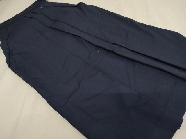 平和屋着物●女性　行灯袴　留紺色　逸品　AABA0888ja