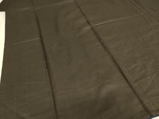 平和屋着物■男性 紬 縞 正絹 逸品 AABA0889ja