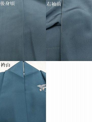 平和屋着物●訪問着 友禅 作家物 枝花文 正絹 逸品 AABA1252ph
