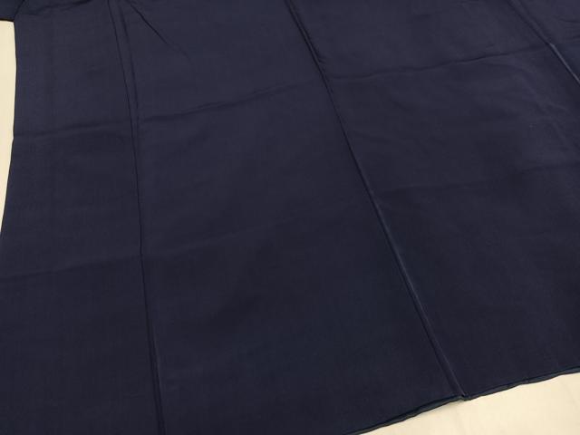 平和屋着物●男性 色紋付 羽織セット 着物：青褐色 羽織：褐色 正絹 逸品 AABA1278ph