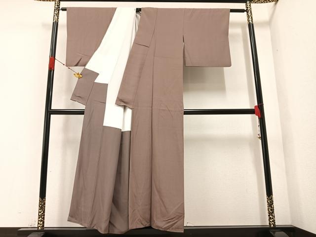 平和屋着物●江戸小紋 行儀 正絹 逸品 AABA1288ph
