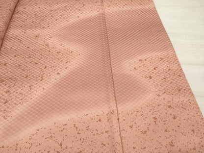 平和屋着物●訪問着 刺繍 吹き寄せ文 暈し染め 金銀彩 正絹 逸品 AABA1322ck