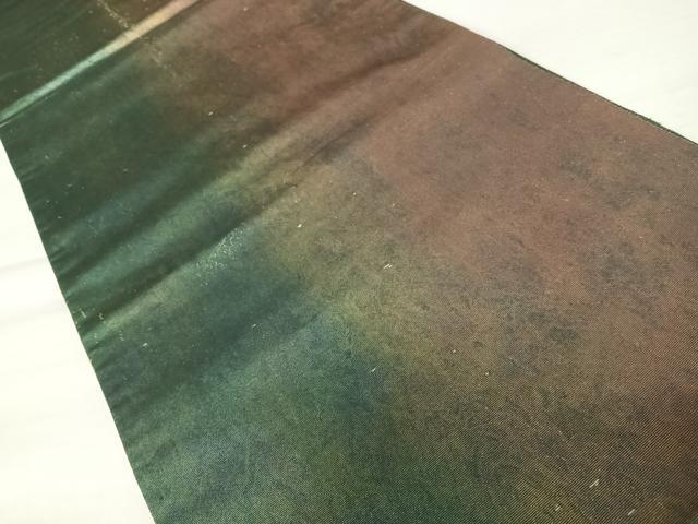 平和屋着物◎六通柄袋帯　箔粋　引箔　正絹　逸品　AABA2120yx