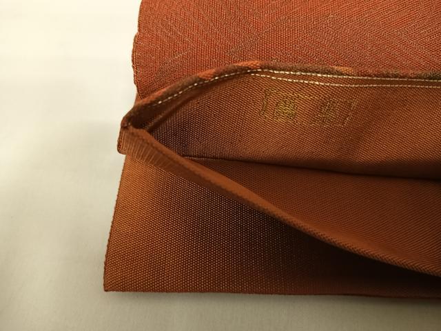 平和屋着物◎山喜織物謹製　萬葉　紹巴　全通柄袋帯　花鳥文　正絹　逸品　AABA2197yx