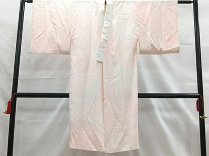 平和屋着物■長襦袢　無双仕立て　几帳花地紋　暈し染め　正絹　逸品　AABA2257es