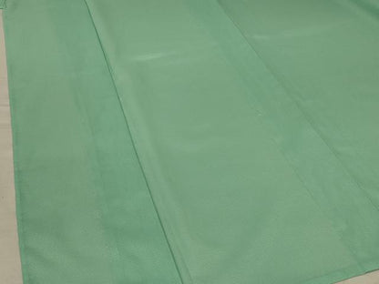 平和屋着物＊夏物 色無地 絽 若緑色 洗える着物 AABA2266jd