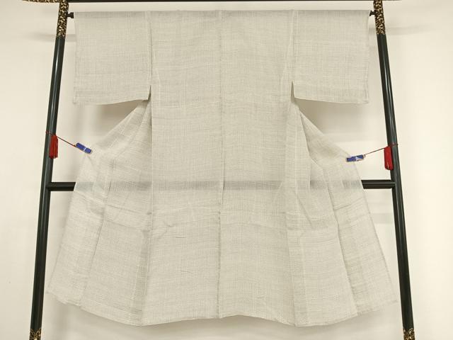 平和屋着物＊夏物 男性 越後上布 十字絣 芋麻 逸品 AABA2487np