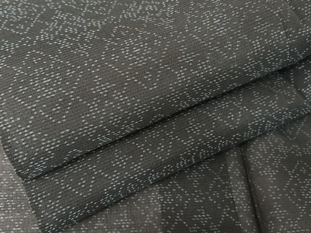 平和屋着物＊夏物 本場大島紬 夏大島 花繋ぎ 正絹 逸品 AABA2488np