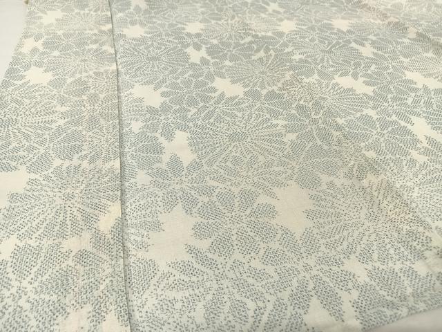 平和屋着物＊夏物 紗紬 花尽くし 正絹 逸品 AABA2492np
