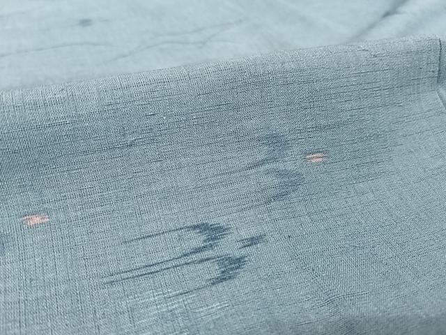 平和屋着物＊夏物 洗える最高級着物 ＜英＞はなぶさ謹製 小紋 琉球絣文様 AABA2498np
